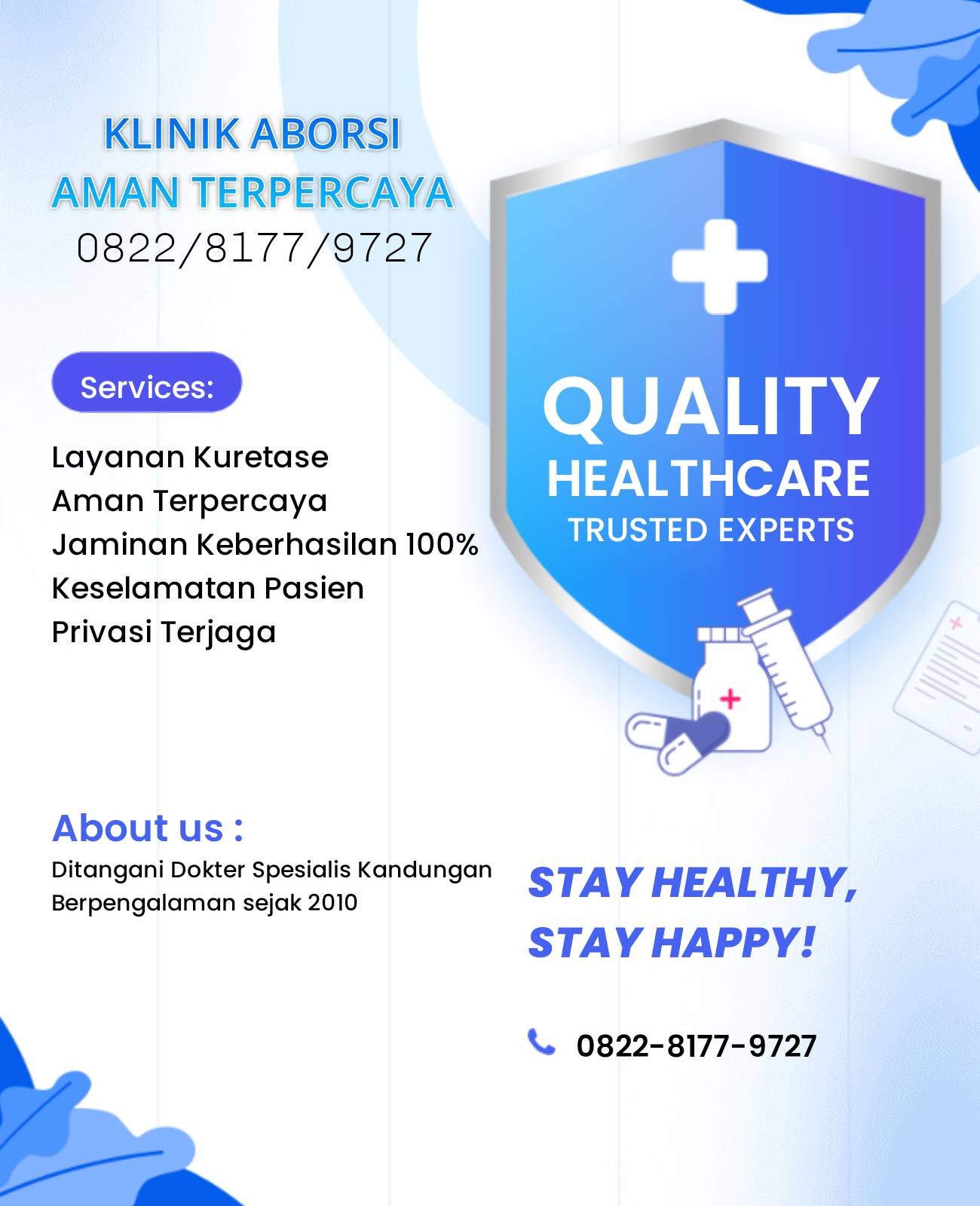 KLINIK ABORSI BANJARMASIN WA 082281779727 TEMPAT ABORSI BANJARMASIN, | ⚕0822/81779/727⚕ KLINIK ABORSI KURET BANJARMASIN