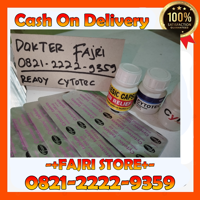 Toko Jual Cytotec Asli Di Jepara 082122229359 COD Obat Aborsi Cytotec Di Apotik