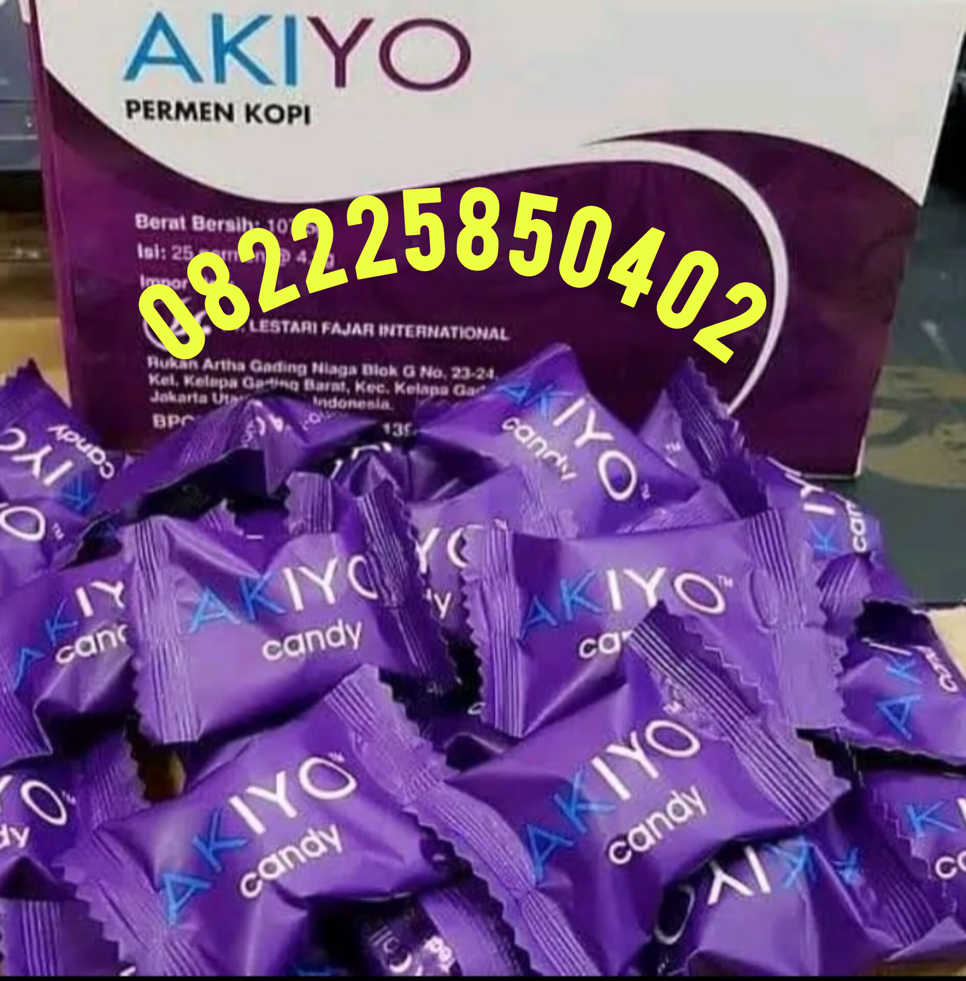 Toko Jual Permen Akiyo Asli Di Sleman 082225850402 Pesan Antar Gratis 